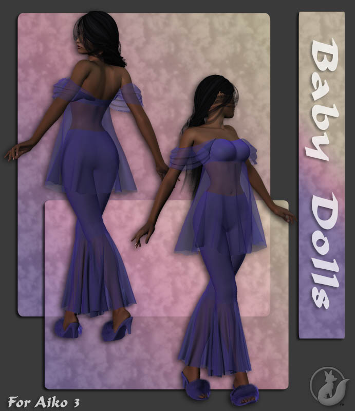 Babydoll for A3 by: Lady LittlefoxRuntimeDNA, 3D Models by Daz 3D