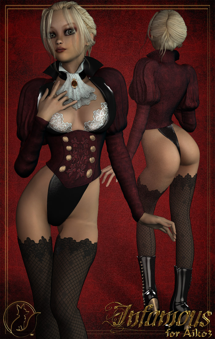 Infamous Infamous by: Lady LittlefoxRuntimeDNA, 3D Models by Daz 3D