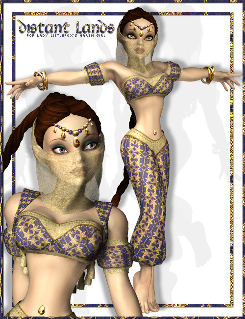 Distant Lands by: Anna Benjamin, 3D Models by Daz 3D