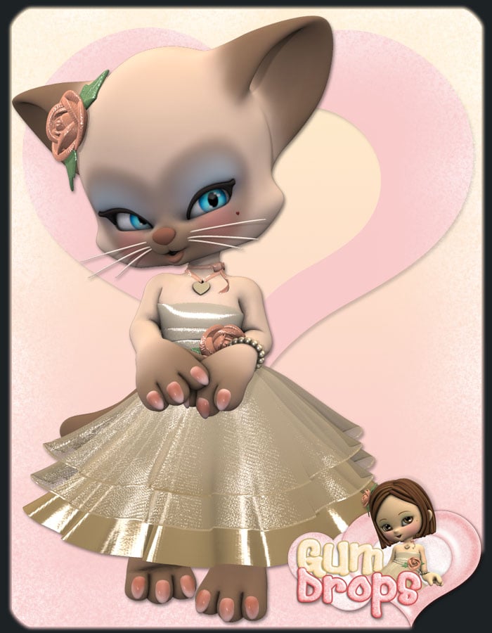 Gumdrops: Creme Brulee Gumdrops: Creme Brulee by: RedSparkLady LittlefoxRuntimeDNA, 3D Models by Daz 3D