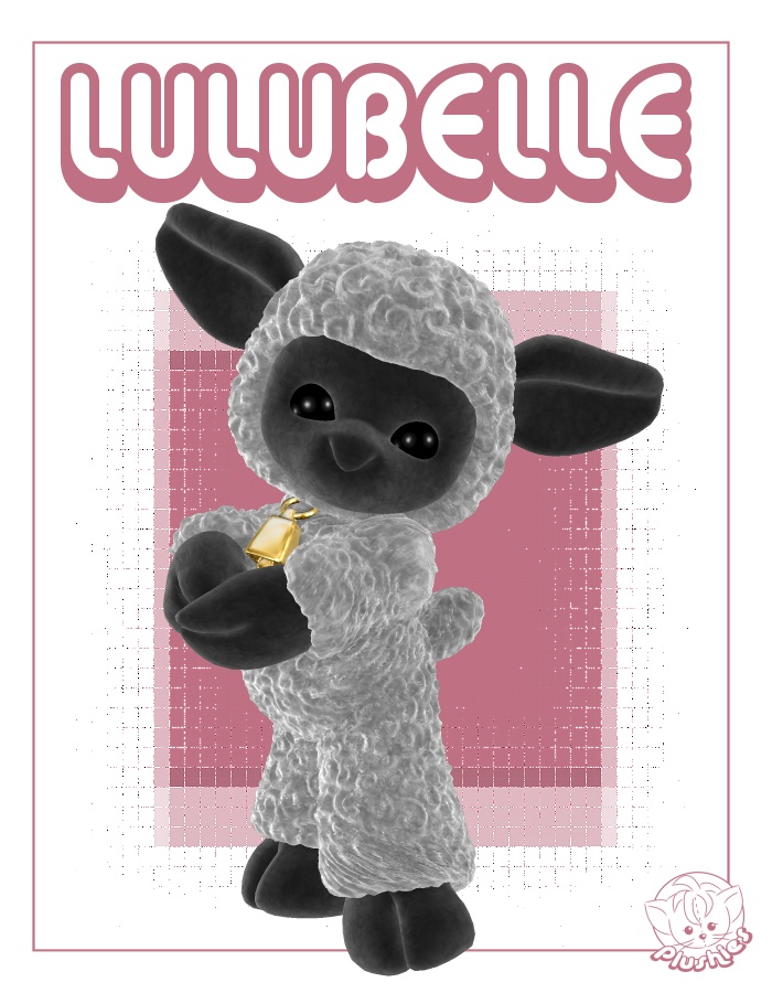 Plushies: Lulubelle Plushies: Lulubelle by: Lady LittlefoxRuntimeDNA, 3D Models by Daz 3D