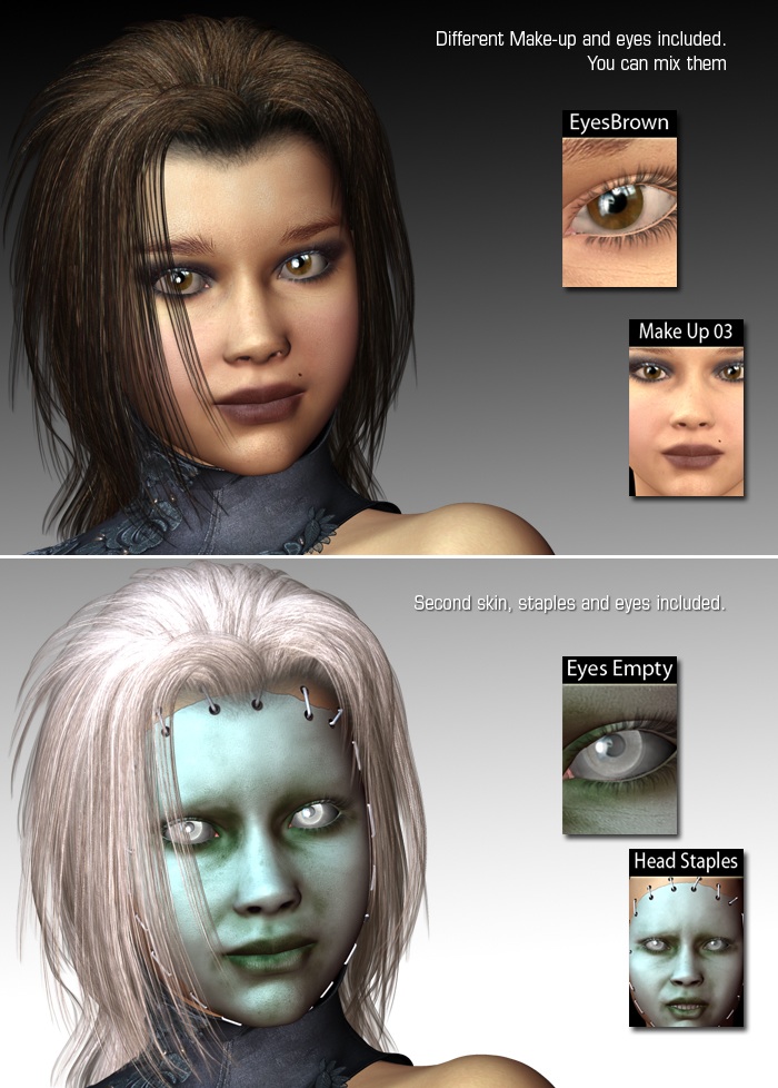 EF-Roxy for V4 | Daz 3D
