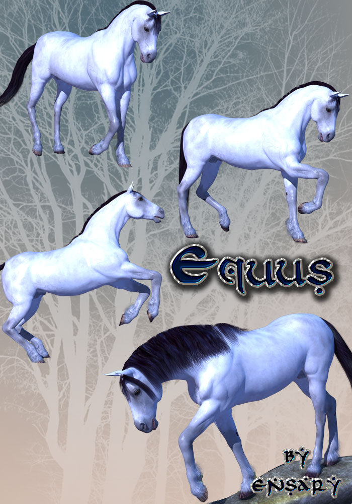 Equus by: EnsaryRuntimeDNA, 3D Models by Daz 3D