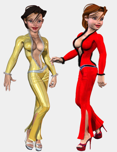The Clubbin' Collection for the Girl The Clubbin' Collection for the Girl by: Jim Burton, 3D Models by Daz 3D