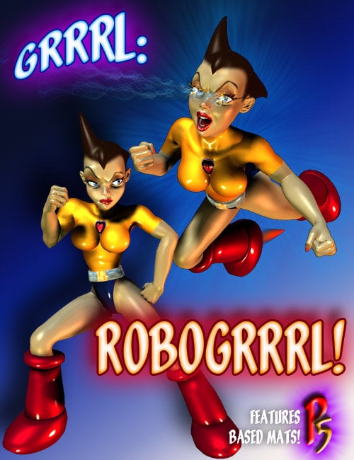 Grrrl: RoboGrrrl! by: Gareee, 3D Models by Daz 3D