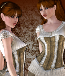 Victorian Innocence: Base Outfit by: Lady LittlefoxRuntimeDNA, 3D Models by Daz 3D