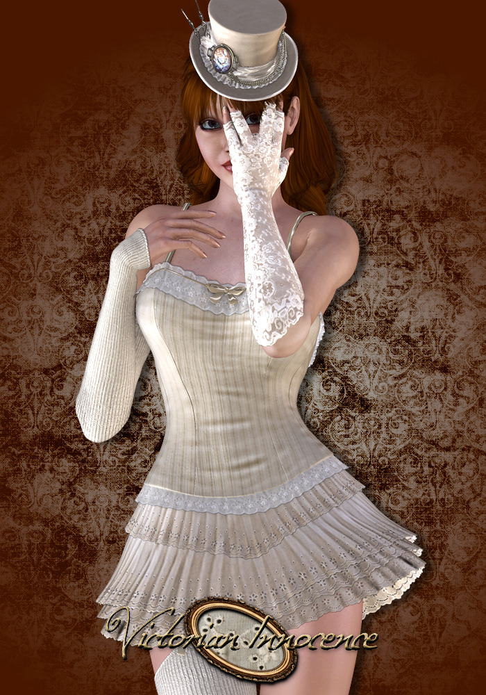 Victorian Innocence: Bundle by: Lady LittlefoxRuntimeDNA, 3D Models by Daz 3D