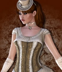 Victorian Innocence: Bundle by: Lady LittlefoxRuntimeDNA, 3D Models by Daz 3D