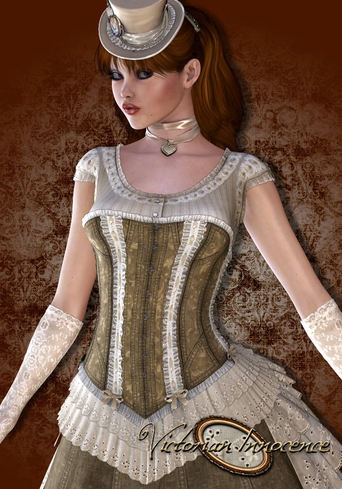 Victorian Innocence: Bundle Victorian Innocence: Bundle by: Lady LittlefoxRuntimeDNA, 3D Models by Daz 3D