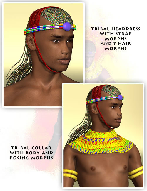 Tribal Clothing for David by: Lourdes, 3D Models by Daz 3D