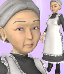 Vintage Granny by: 3D-GHDesignRuntimeDNA, 3D Models by Daz 3D