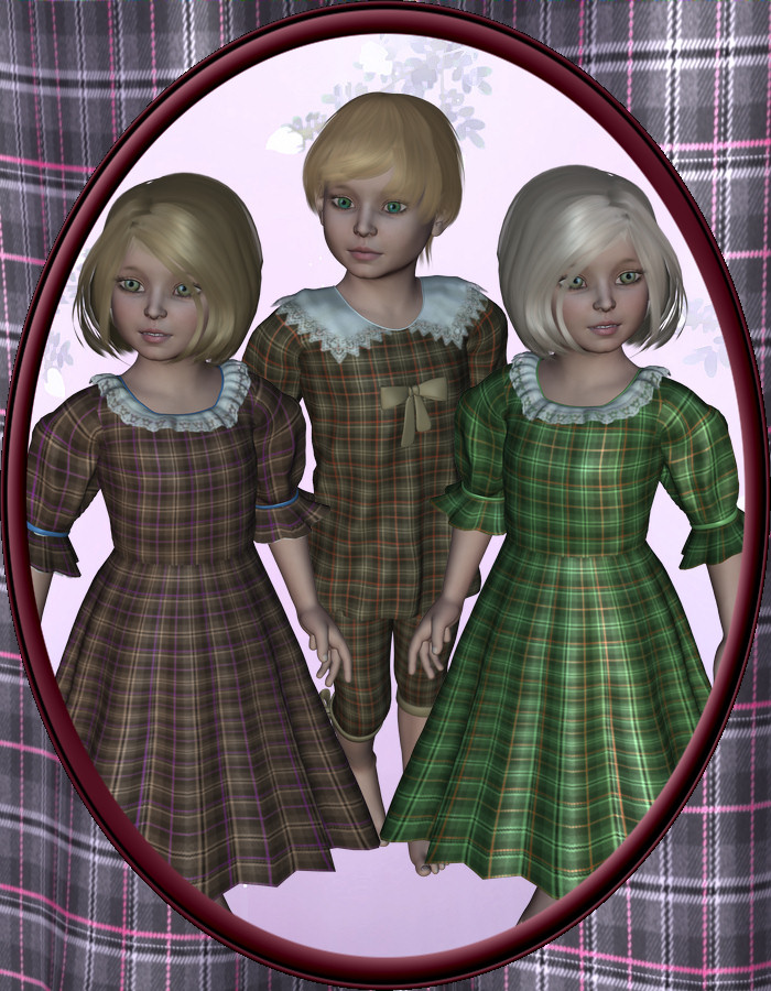 Shaders Revisited TartanUbS by: , 3D Models by Daz 3D