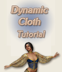 Free Dynamic Cloth Tutorial by: eshaRuntimeDNA, 3D Models by Daz 3D