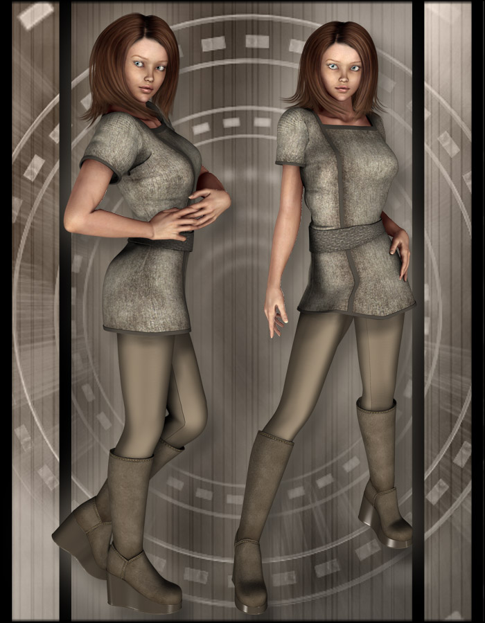 Tunic for V4 by: EvilinnocenceRuntimeDNA, 3D Models by Daz 3D