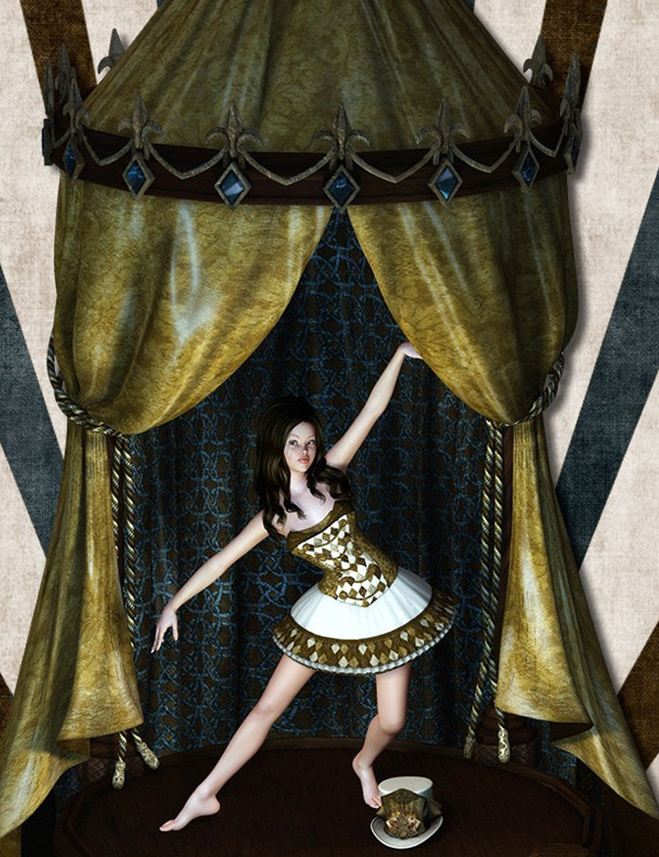 VI Circus - Stage by: Anna BenjaminLady LittlefoxRuntimeDNA, 3D Models by Daz 3D