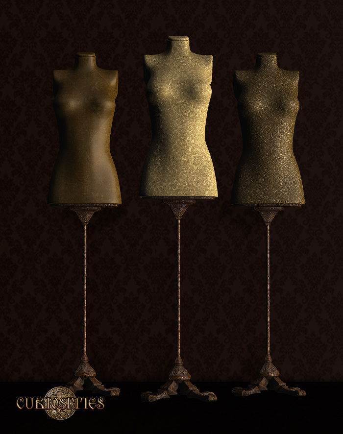 Curiosities - Cloth Dress Form by: Anna BenjaminLady LittlefoxRuntimeDNA, 3D Models by Daz 3D