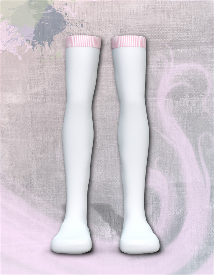 Mixies Thigh Stockings by: , 3D Models by Daz 3D
