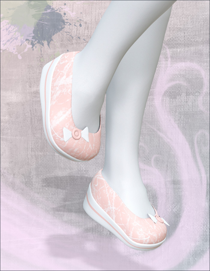 Mixies Dressy Shoes by: , 3D Models by Daz 3D