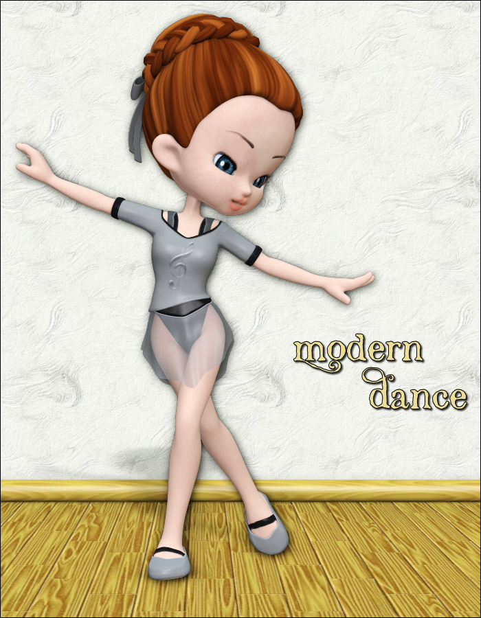 Modern Dance by: , 3D Models by Daz 3D