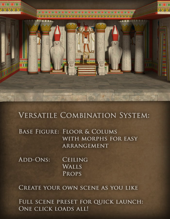 Toon Egypt by: eshaRuntimeDNA, 3D Models by Daz 3D