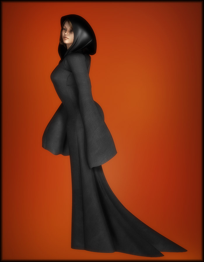 Witchy Dress for V4 Witchy Dress for V4 by: EvilinnocenceRuntimeDNA, 3D Models by Daz 3D