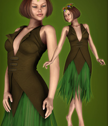 Woodland Fae for V4 Woodland Fae for V4 by: EvilinnocenceRuntimeDNA, 3D Models by Daz 3D