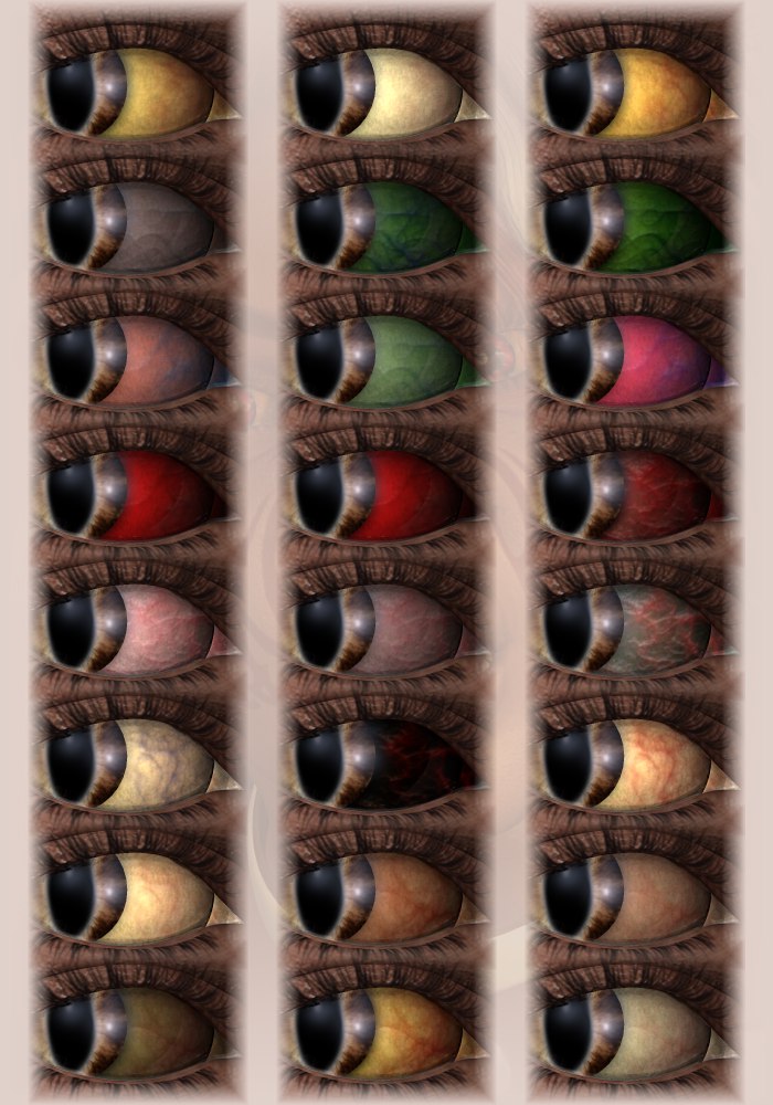 Mil4 Creepy Eyes by: 3D-GHDesignRuntimeDNA, 3D Models by Daz 3D