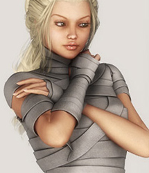 Wrist Bandages for V4 Wrist Bandages for V4 by: EvilinnocenceRuntimeDNA, 3D Models by Daz 3D