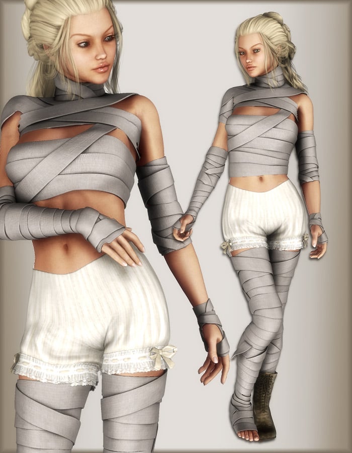 Wrist Bandages for V4 Wrist Bandages for V4 by: EvilinnocenceRuntimeDNA, 3D Models by Daz 3D
