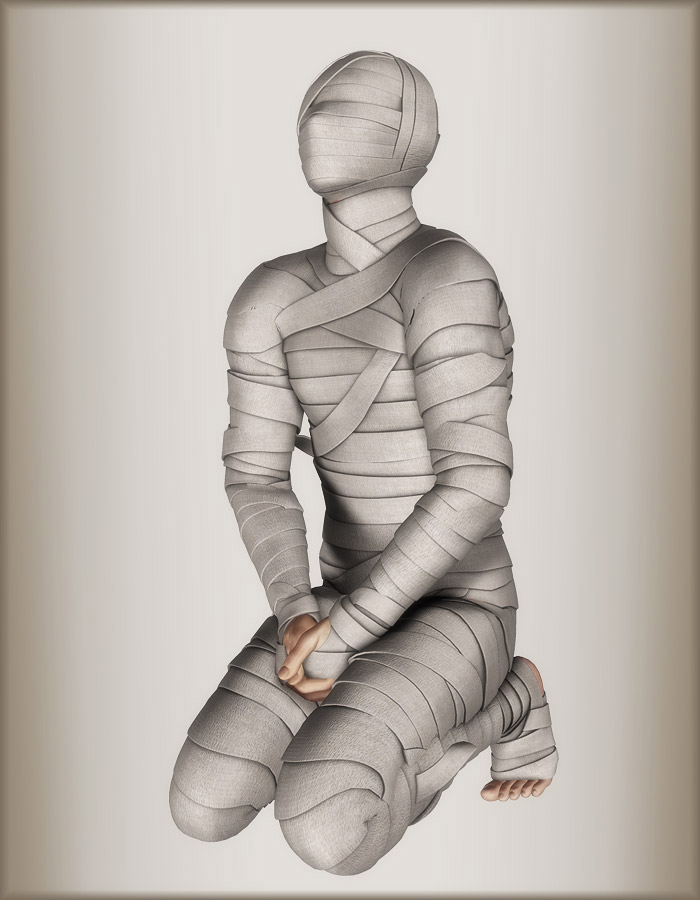Thigh Bandages for M4 by: EvilinnocenceRuntimeDNA, 3D Models by Daz 3D