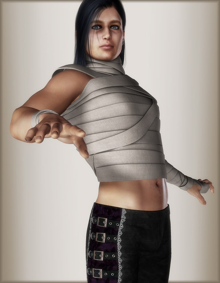Torso Bandages for M4 Torso Bandages for M4 by: EvilinnocenceRuntimeDNA, 3D Models by Daz 3D