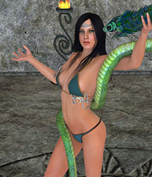 Serpenta by: EnsaryRuntimeDNA, 3D Models by Daz 3D