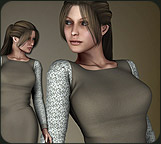 Peasant Dress for V4 by: EvilinnocenceRuntimeDNA, 3D Models by Daz 3D