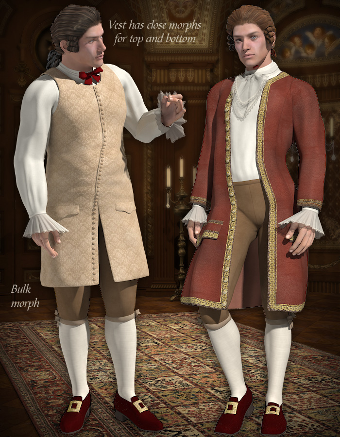 Rococo Count for M4 by: eshaRuntimeDNA, 3D Models by Daz 3D