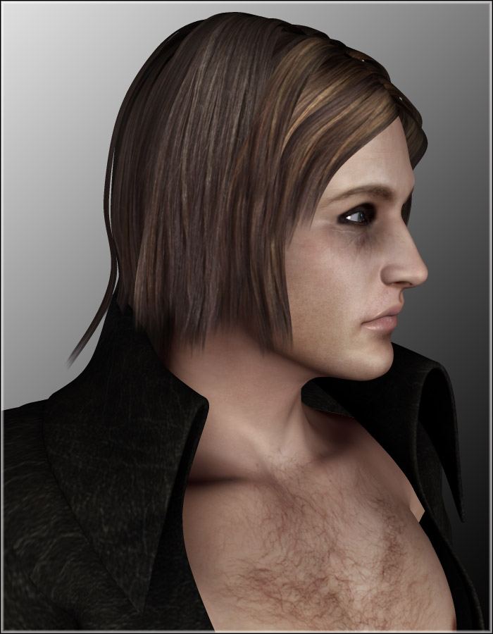 Short Hair for M4 by: EvilinnocenceRuntimeDNA, 3D Models by Daz 3D