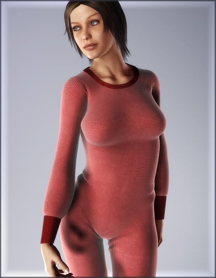 Long Underwear for V4 by: EvilinnocenceRuntimeDNA, 3D Models by Daz 3D