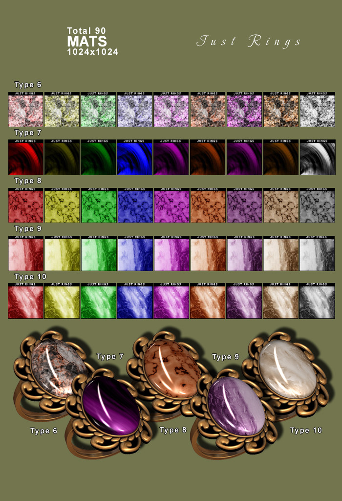 Just Rings Just Rings by: inception8RuntimeDNA, 3D Models by Daz 3D
