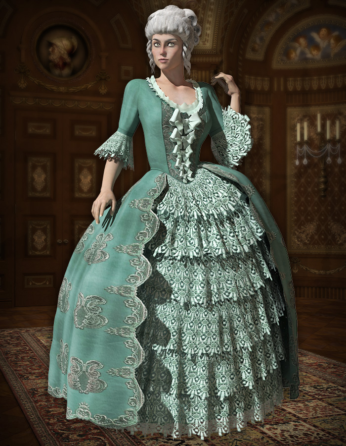 Rococo Belle Rococo Belle by: eshaRuntimeDNA, 3D Models by Daz 3D