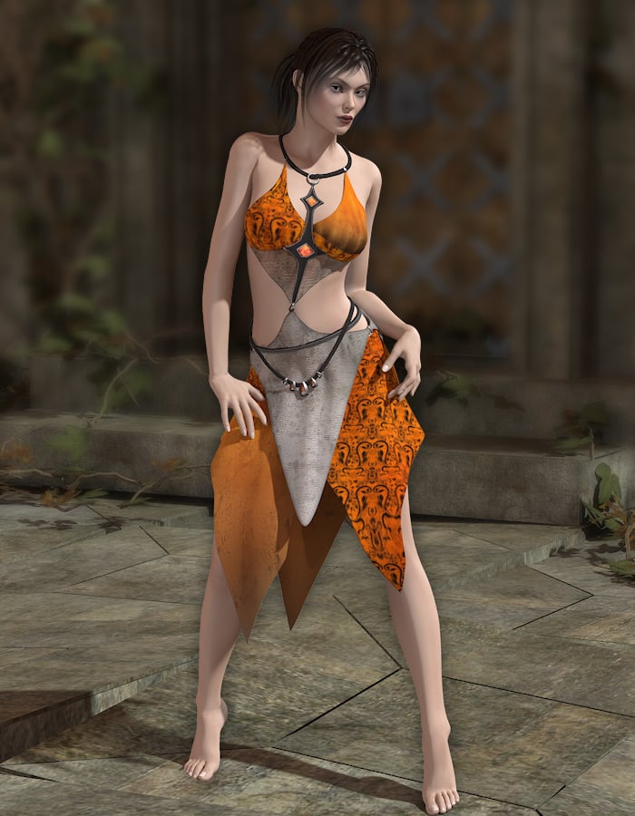 Forestana Dress by: eshaRuntimeDNA, 3D Models by Daz 3D