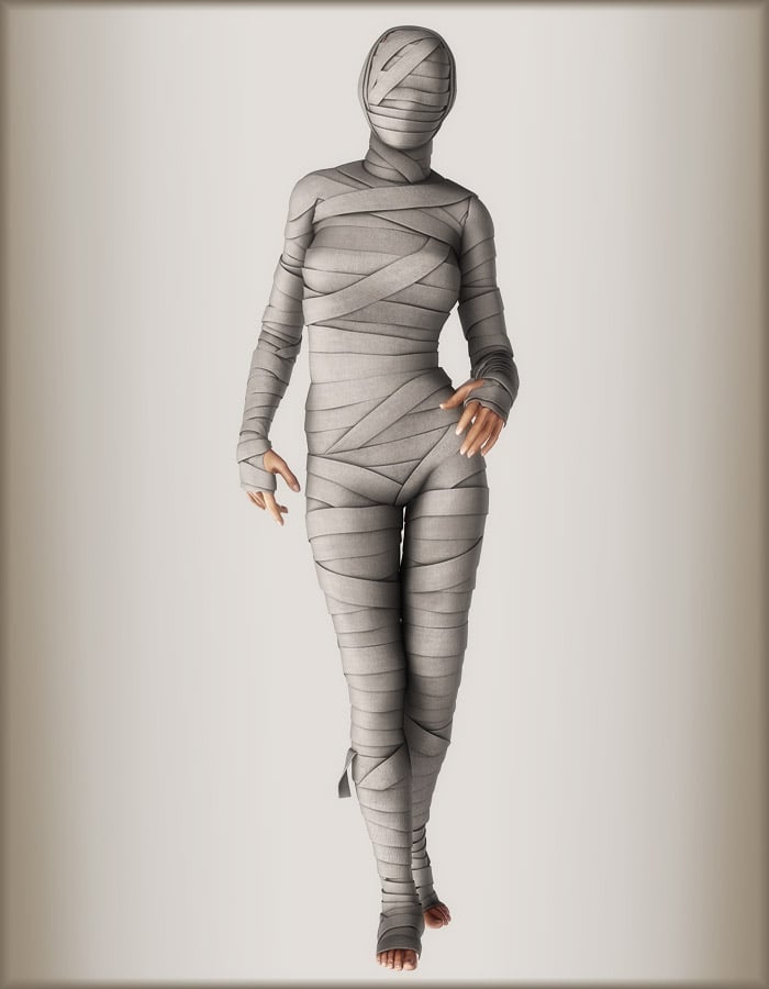 Bandage Bundle for Victoria 4 by: EvilinnocenceRuntimeDNA, 3D Models by Daz 3D