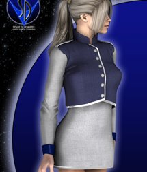 Space Defenders: Nurse for V4 by: EvilinnocenceRuntimeDNA, 3D Models by Daz 3D
