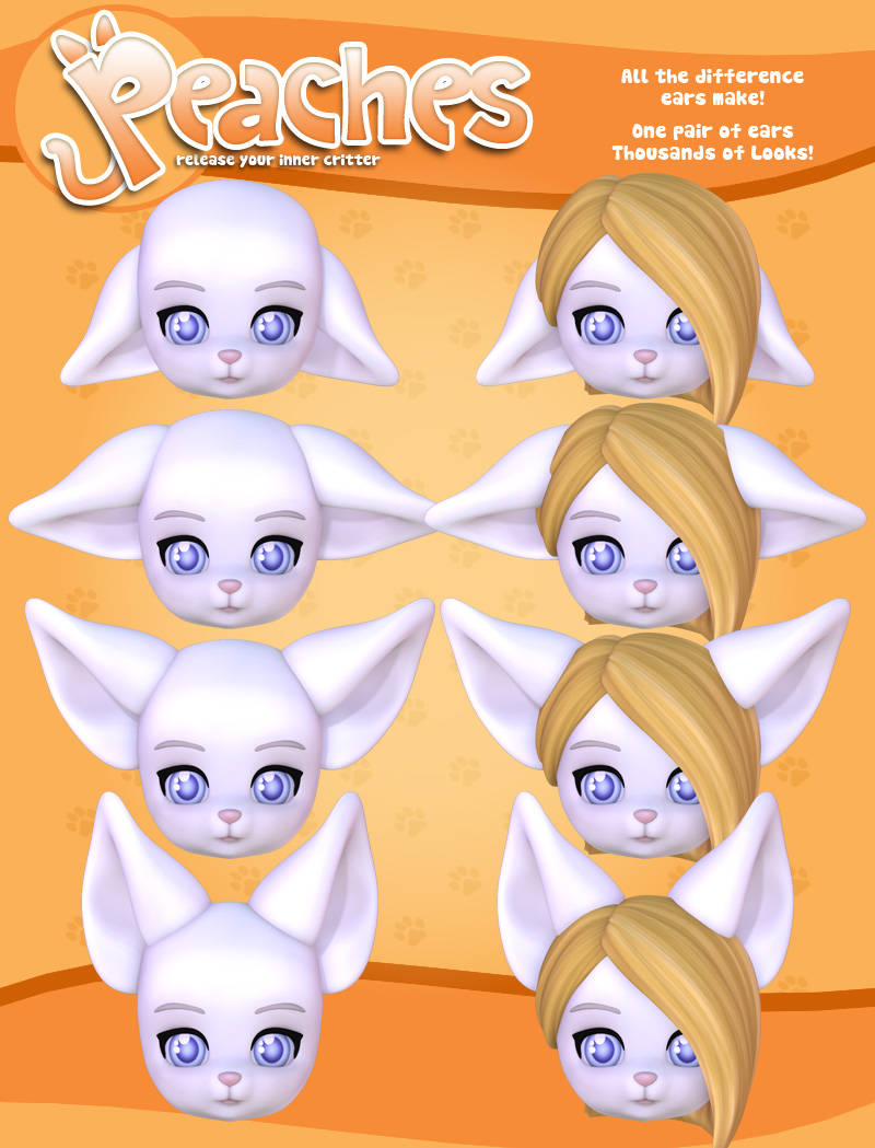 Peaches Expansion #1 Peaches Expansion #1 by: Lady LittlefoxRuntimeDNA, 3D Models by Daz 3D