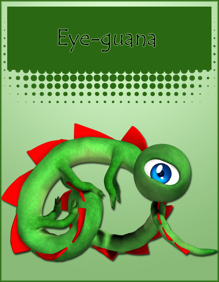 Eye-guana by: EvilinnocenceRuntimeDNA, 3D Models by Daz 3D