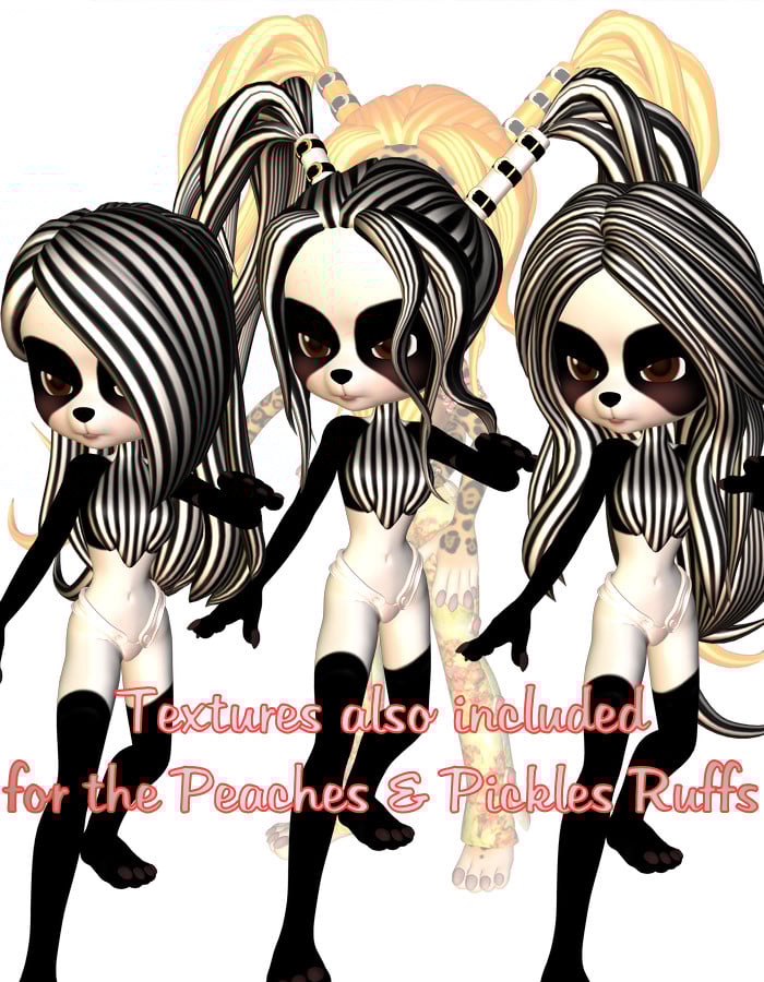 Cookie Toon Stripes 2 Hair Textures Cookie Toon Stripes 2 Hair Textures by: , 3D Models by Daz 3D