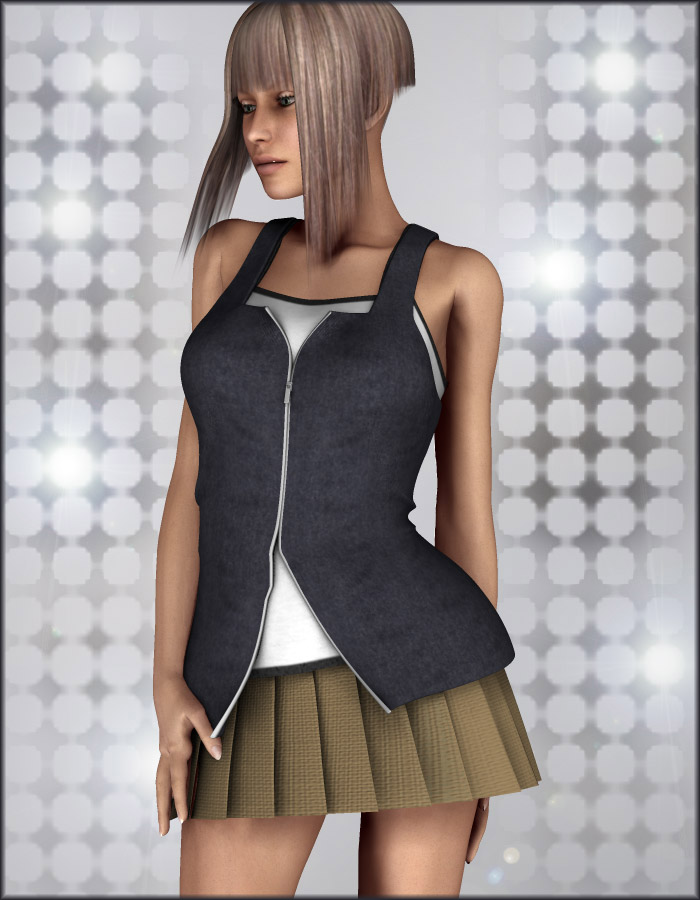 School Girl Casual for V4 School Girl Casual for V4 by: EvilinnocenceRuntimeDNA, 3D Models by Daz 3D