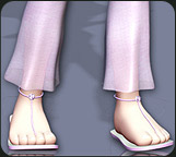 Mixies Diva Sandals by: , 3D Models by Daz 3D