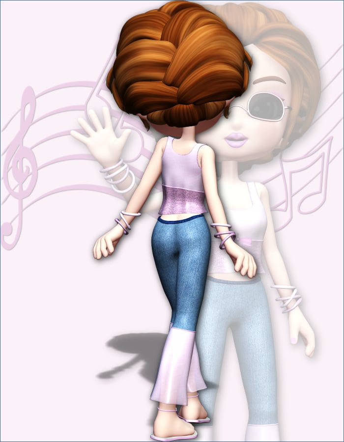 Mixies Diva Shirt Mixies Diva Shirt by: , 3D Models by Daz 3D
