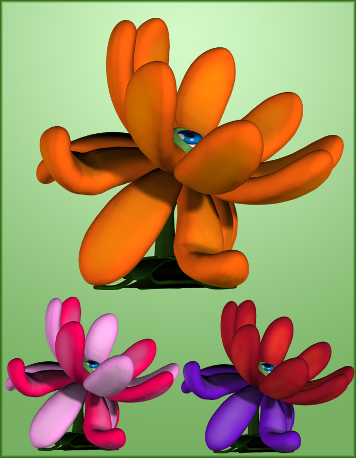 Baby Eye Flower Petals Baby Eye Flower Petals by: EvilinnocenceRuntimeDNA, 3D Models by Daz 3D