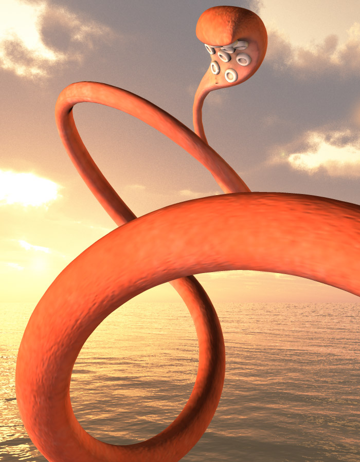 Squid Tentacle by: EvilinnocenceRuntimeDNA, 3D Models by Daz 3D
