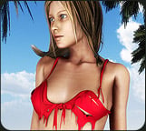 Shipwrecked Bikini for V4 by: EvilinnocenceRuntimeDNA, 3D Models by Daz 3D